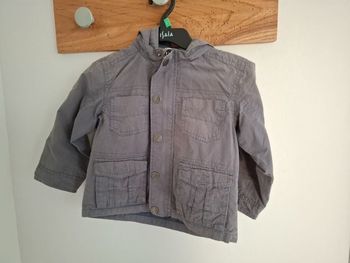 Blouson gris kidkanai, 4 ans