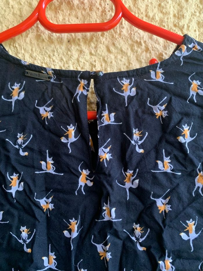 Blouse / tunique viscose Agathe & Louise taille 38 ( sera repassé avant envoi) - photo numéro 5