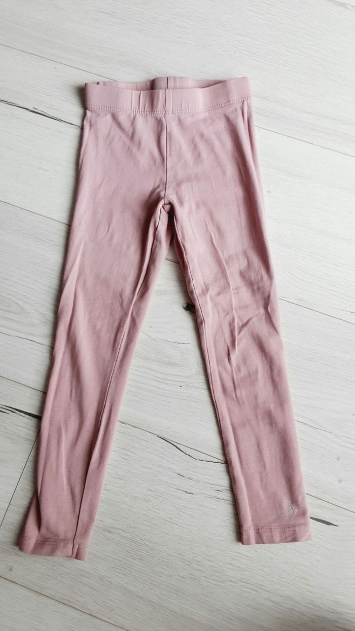 Vêtement fille pantalon legging rose Orchestra 5 ans