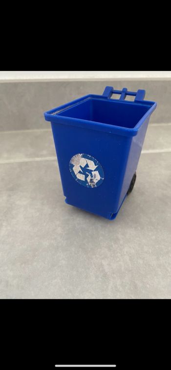 Jouet poubelle recyclable