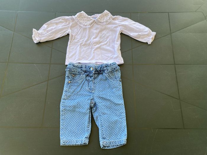 Lot de vêtements fille 6 mois - photo numéro 7