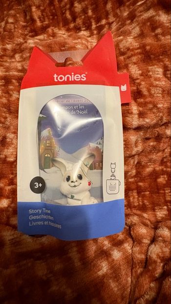 Tonies pompon et les lumières de Noël