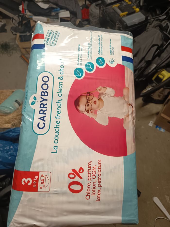 Lot de 2 Paquet Carryboo  taille 3