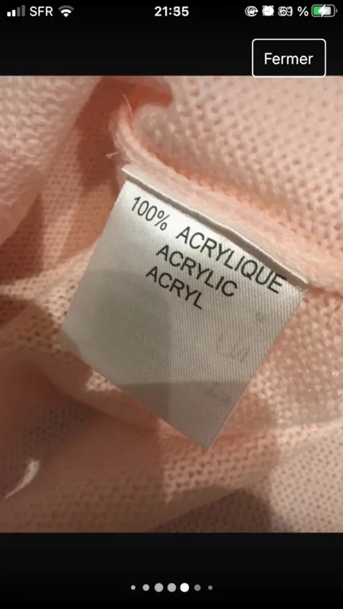 Superbe pull en 42 en excellent état de marque Bleu Bonheur - photo numéro 3
