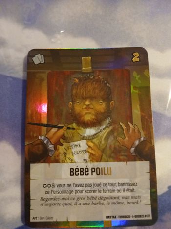 Carte wankul bébé poilus