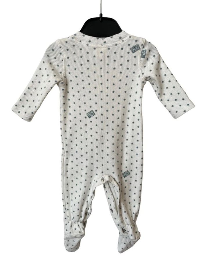 Pyjama en coton côtelé (étoiles) - Bonton 3 mois - photo numéro 4