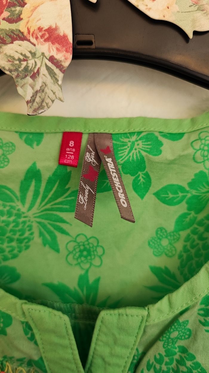 Tunique verte orchestra 8 ans - photo numéro 4