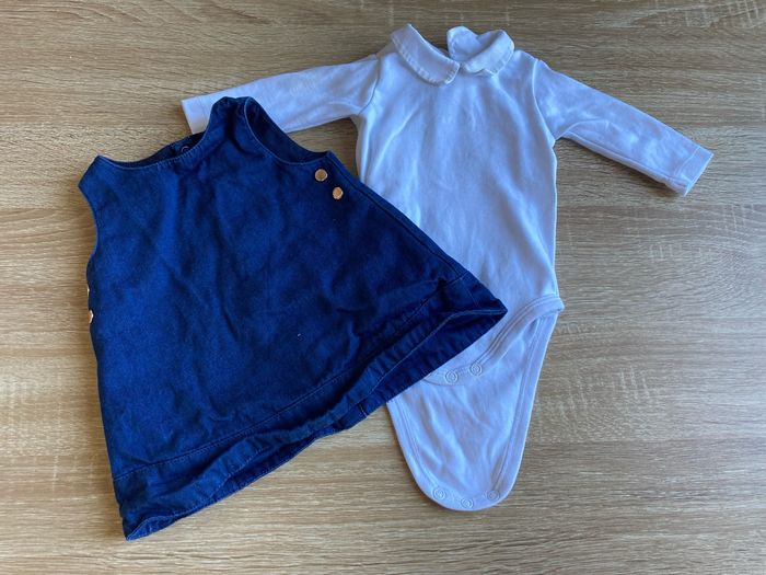 Ensemble robe et body manches longues - photo numéro 2