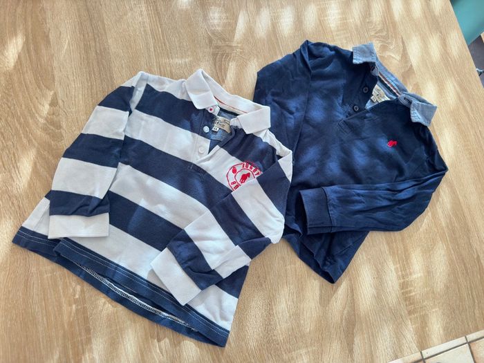 Lot de 2 polos 4 ans