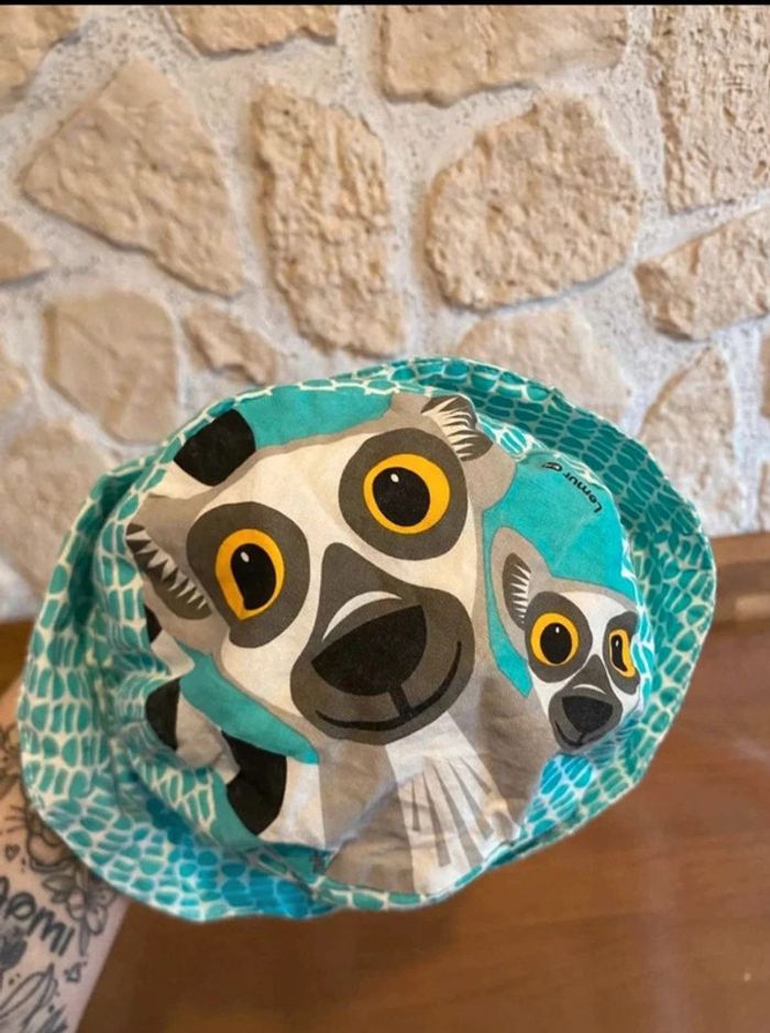 Adorable bob chapeau bébé avec lémurien exotique ! - photo numéro 3