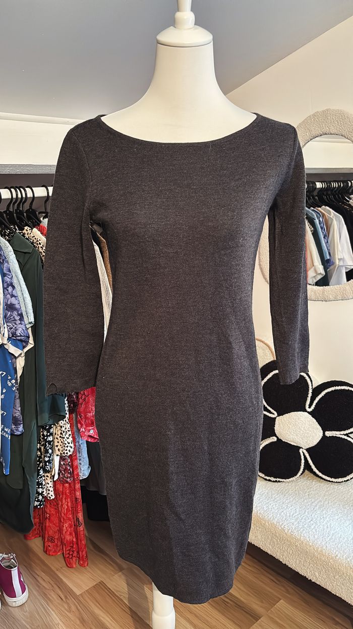 Robe d'hiver épaisse grise Esprit T40