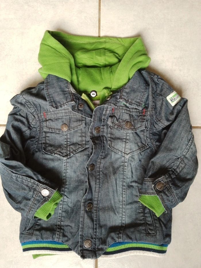 Veste en jean deux en un garçon Orchestra 23 mois - photo numéro 4