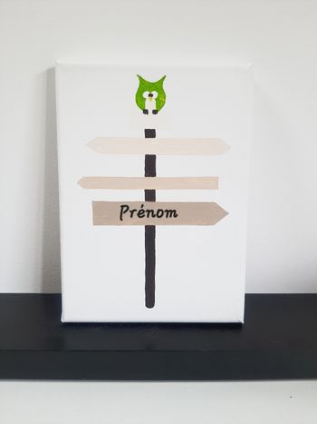 Cadre prénom , déco chambre bébé, cadeau naissance