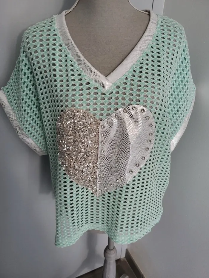 Pull ajourée