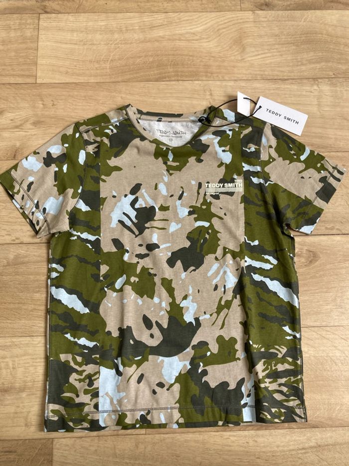 T-Shirt Teddy Smith camouflage 12ans