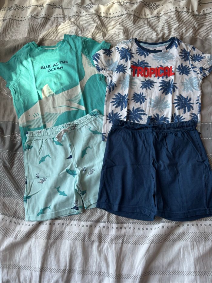 Lot de 5 pyjamas shorts - photo numéro 2