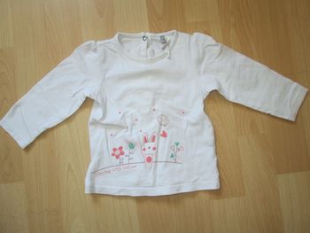 Tee shirt bebe fille 6 mois orchestra