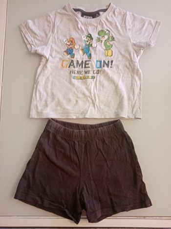 Ensemble pyjama super Mario, 5 ans, sans marque