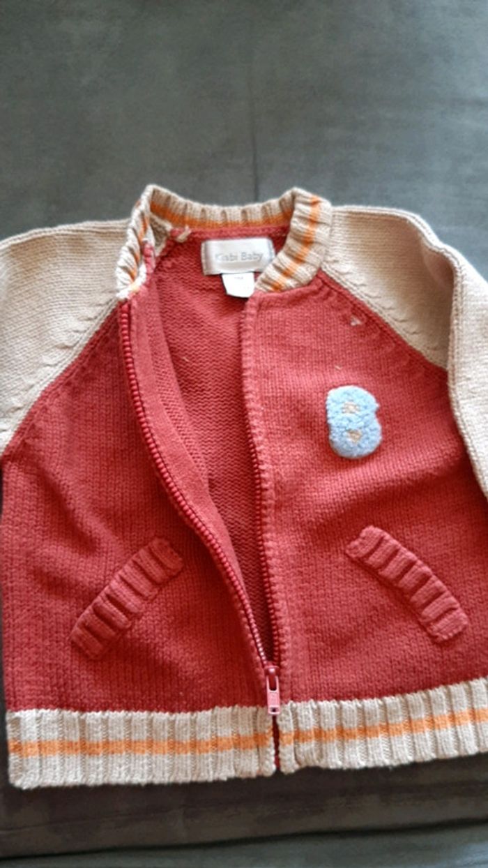 Gilet bébé garçon 3mois - photo numéro 4