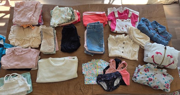 Lot vêtements petite fille