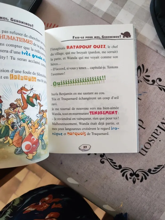 Geronimo stilton dans la lave jusqu'au coup - photo numéro 2