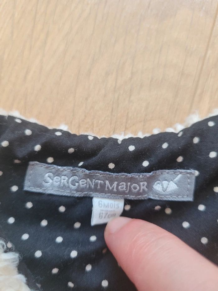 Gilet sans manches Sergent Major 6 mois - photo numéro 2