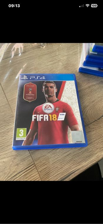 Jeu PS4 fifa 18
