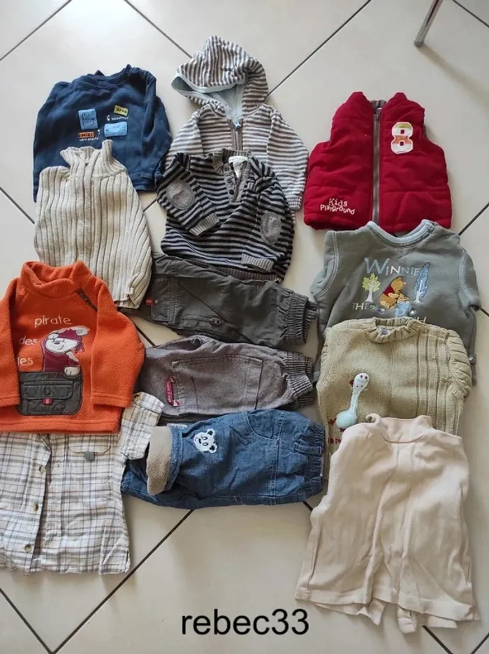 Lot 6 mois garçon (13 PCS)