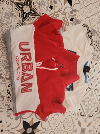 Lot de 2 t-shirts taille 4/5