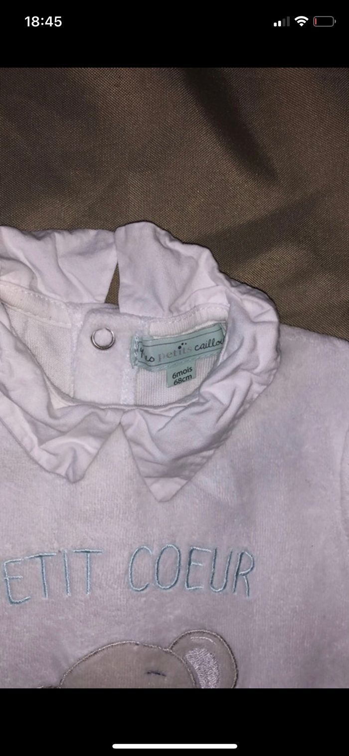 Lot 7 pyjamas 6 mois - photo numéro 9
