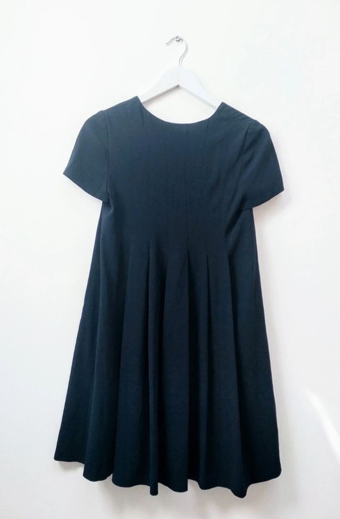 Jolie robe bleu marine Claudie Pierlot taille 36 - photo numéro 3