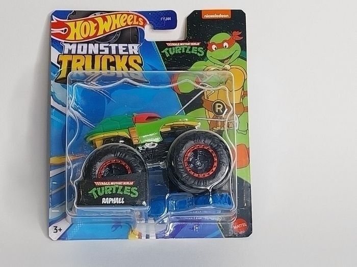 Hot Wheels Monster Truck Tortue Ninja Teenage Mutant Ninja Turtle Raphael 2013
