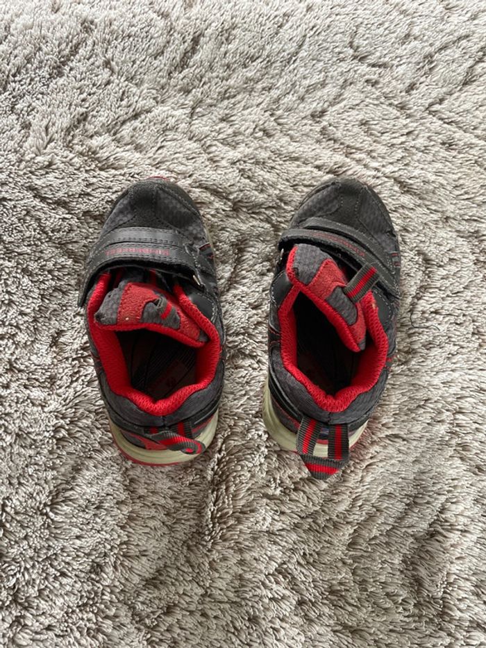 Chaussure basket multi-activités enfant avec velcro - Kimberfeel Pilat - Anthracite - photo numéro 2