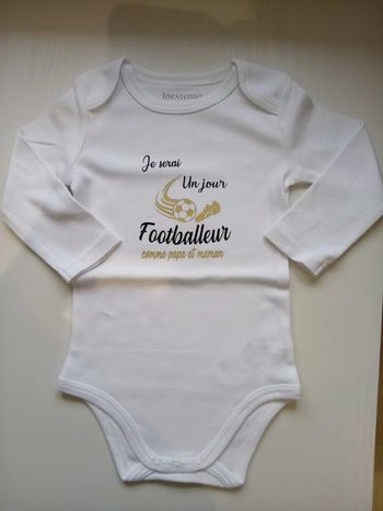 Bodie bébé footballeur 
