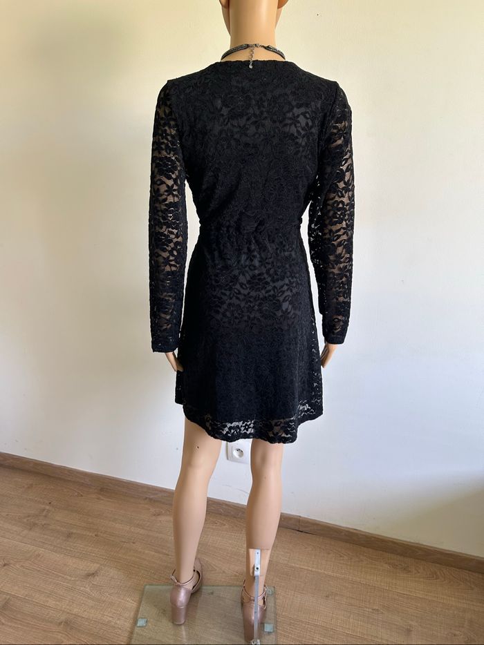 Robe noire neuve à manches longues VILA taille S - photo numéro 6
