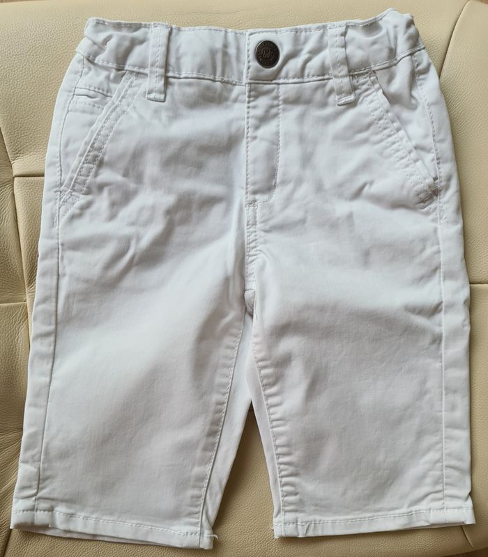 Short blanc 4 ans
