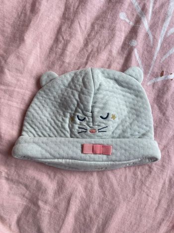 Bonnet petit chat 3 mois