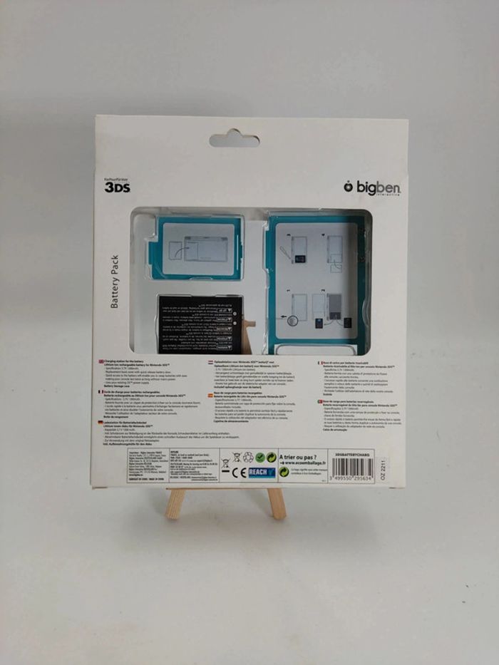 Battery Pack pour Nintendo 3DS Bigben bleu - photo numéro 3