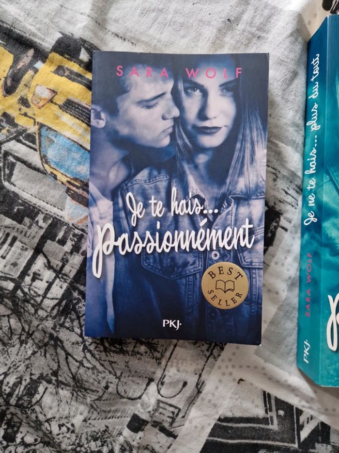 Lot 3 tomes de Sara Wolf - photo numéro 2