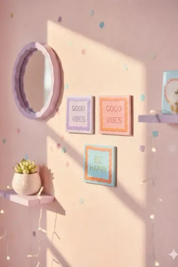 Mini Plaque colorée 10cm*10cm