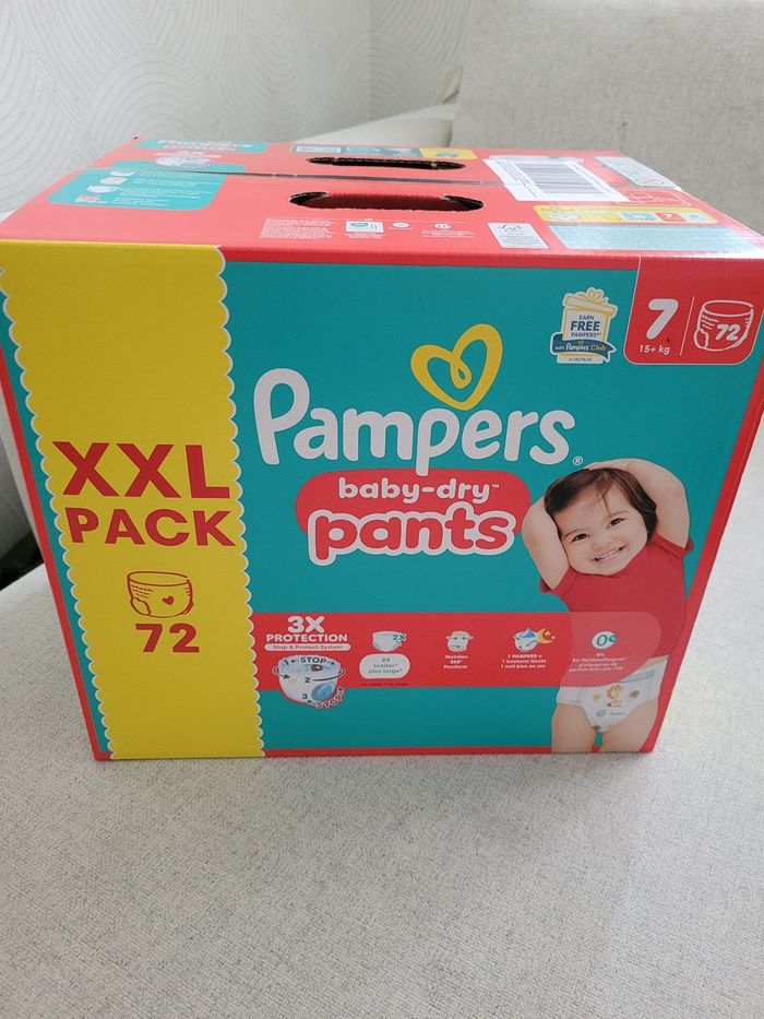 Pants pampers XXL taille 7