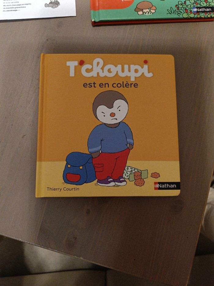 T'choupi est en colère