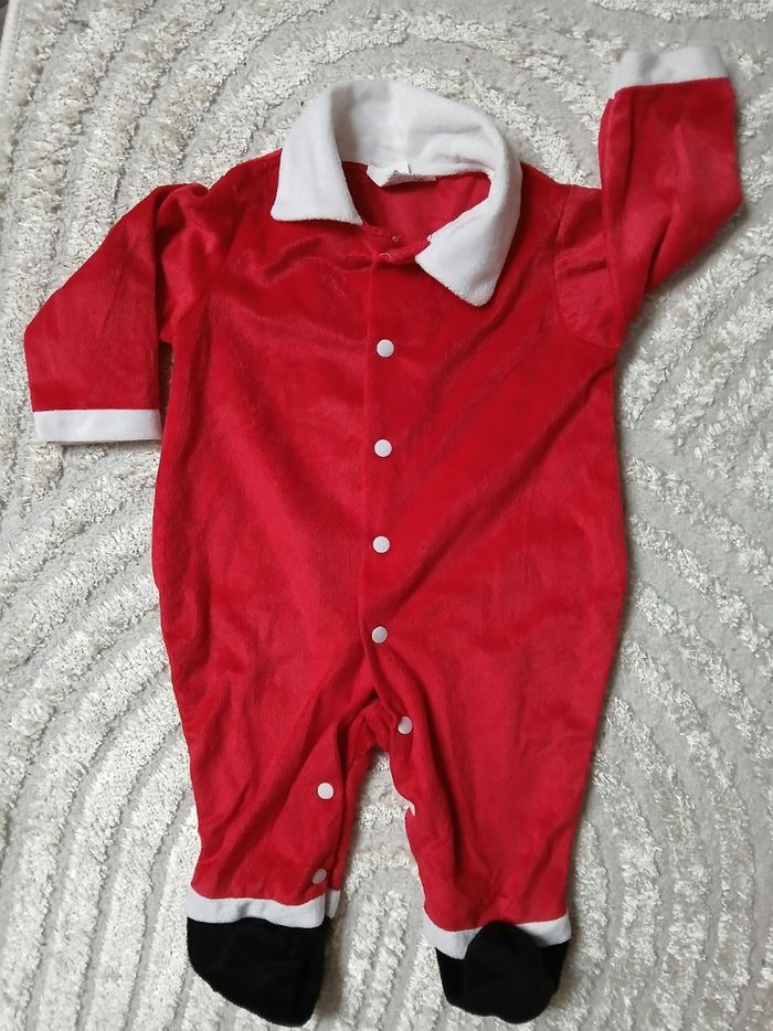 Tenue de père Noël bebe - photo numéro 3