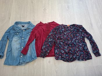 Lot de 3 chemises/blouses 2_3ans