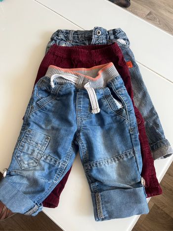 Lot 3 pantalons 12 mois