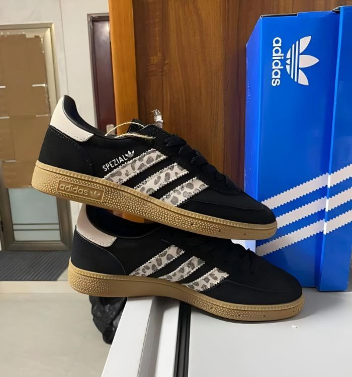 Adidas Handball Spezial Léopard Noir 40.5 - photo numéro 2