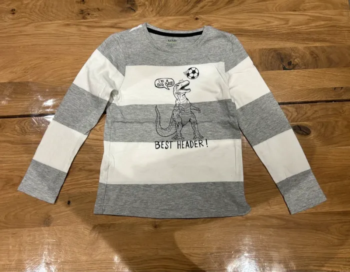 Lot 3 Tee-shirt manches longues 8 ans Kiabi - photo numéro 4