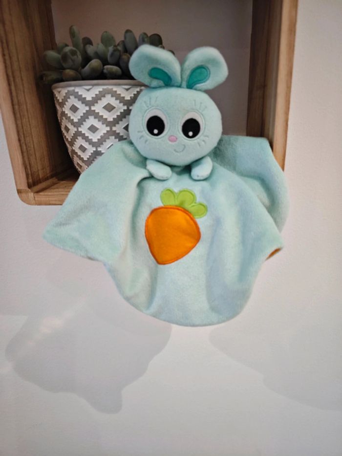 Doudou lapin plat ouaps