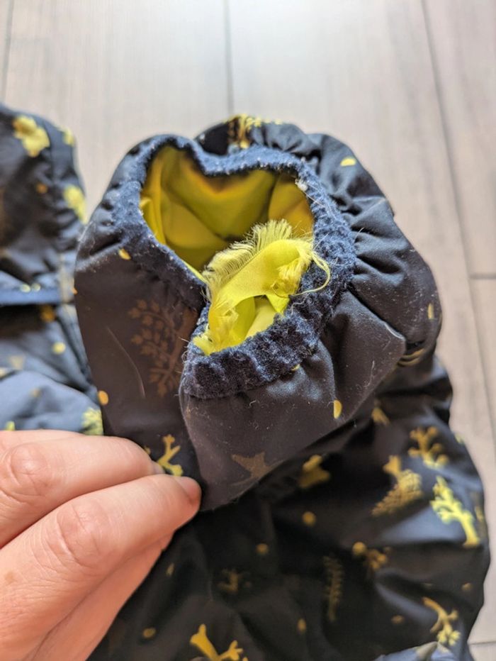 Combinaison Columbia jaune et noire 18 mois - photo numéro 5