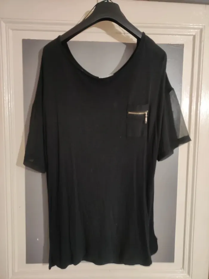 T shirt manche 3/4